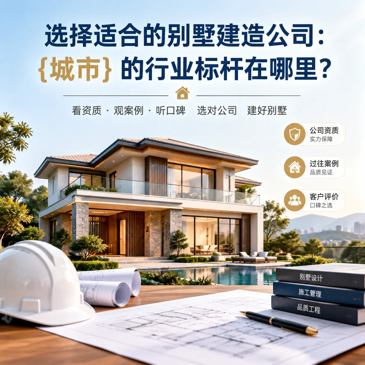 选择适合的别墅建造公司: 黔南 的行业标杆在哪里?