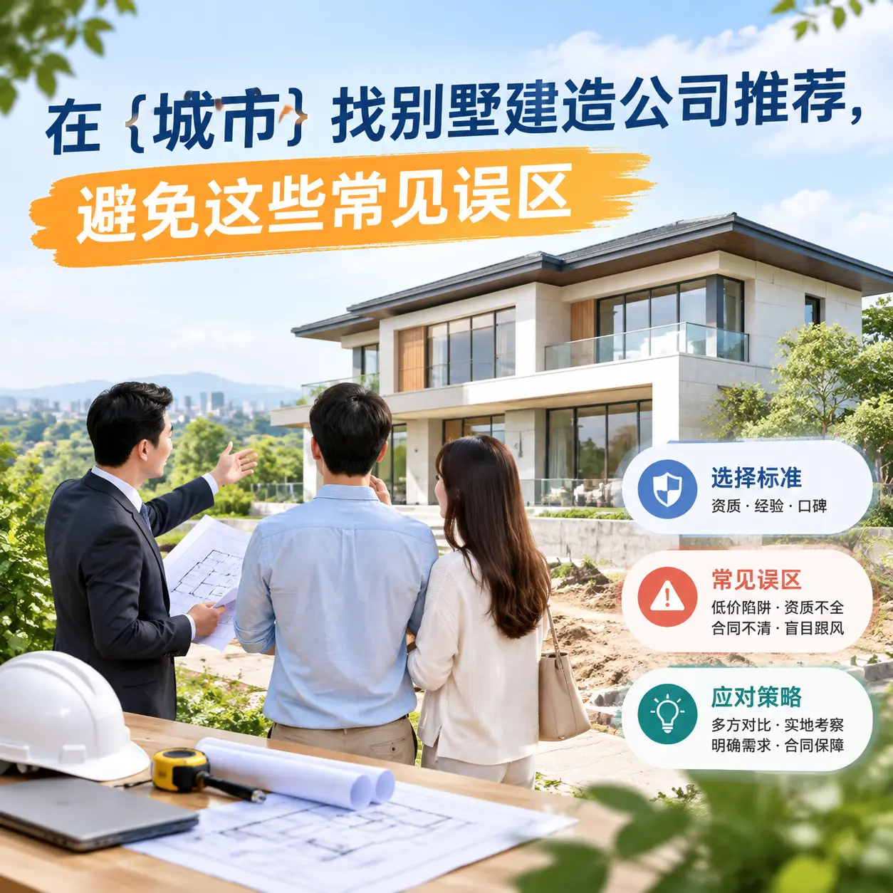 在 黔南 找别墅建造公司推荐,避免这些常见误区