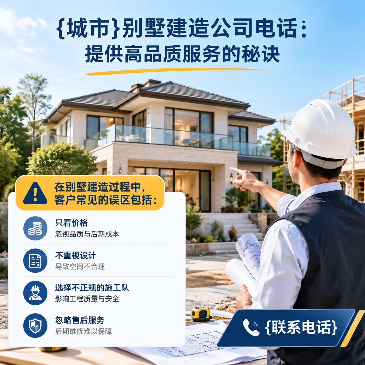 黔南别墅建造公司电话：提供高品质服务的秘诀