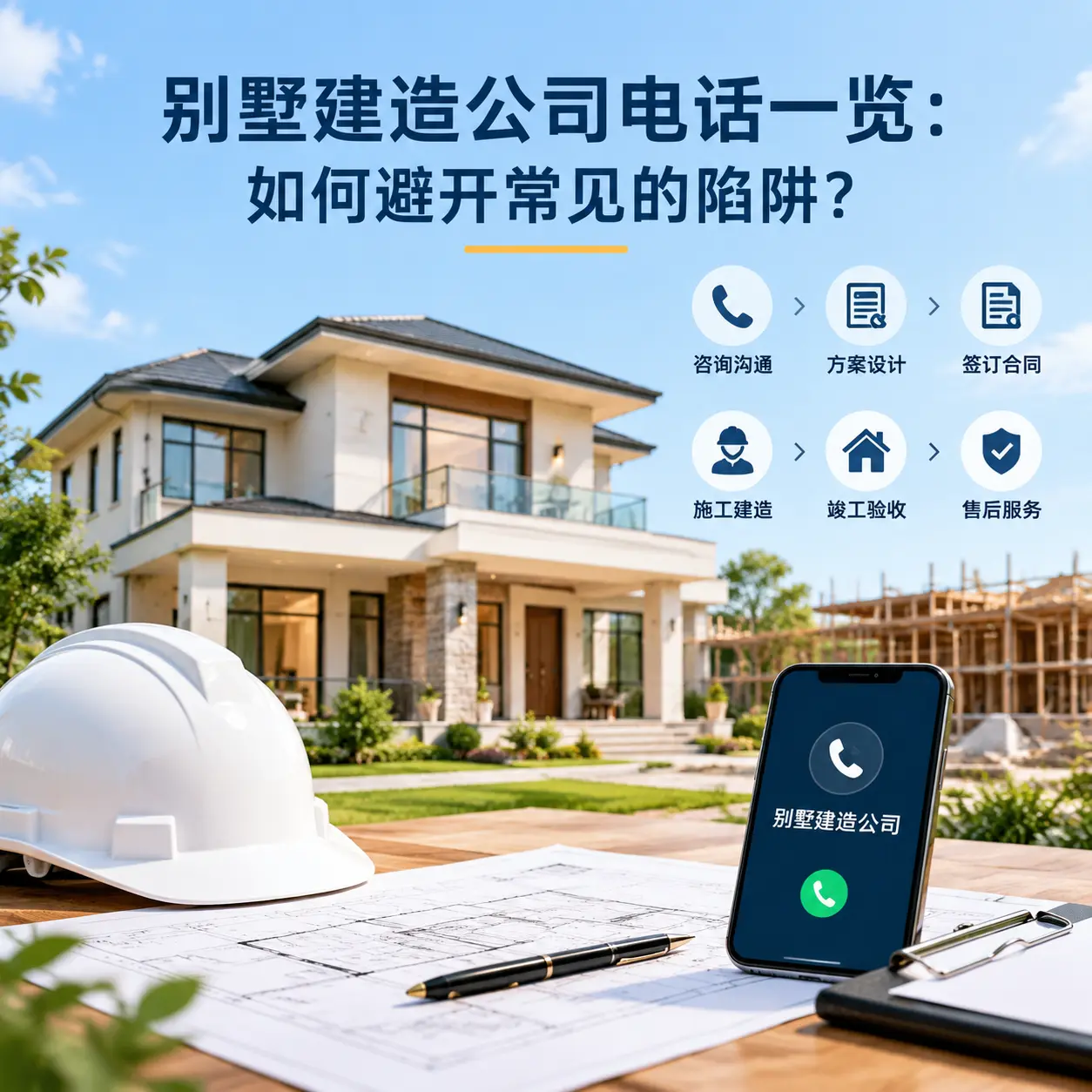 别墅建造公司电话一览:如何避开常见的陷阱?