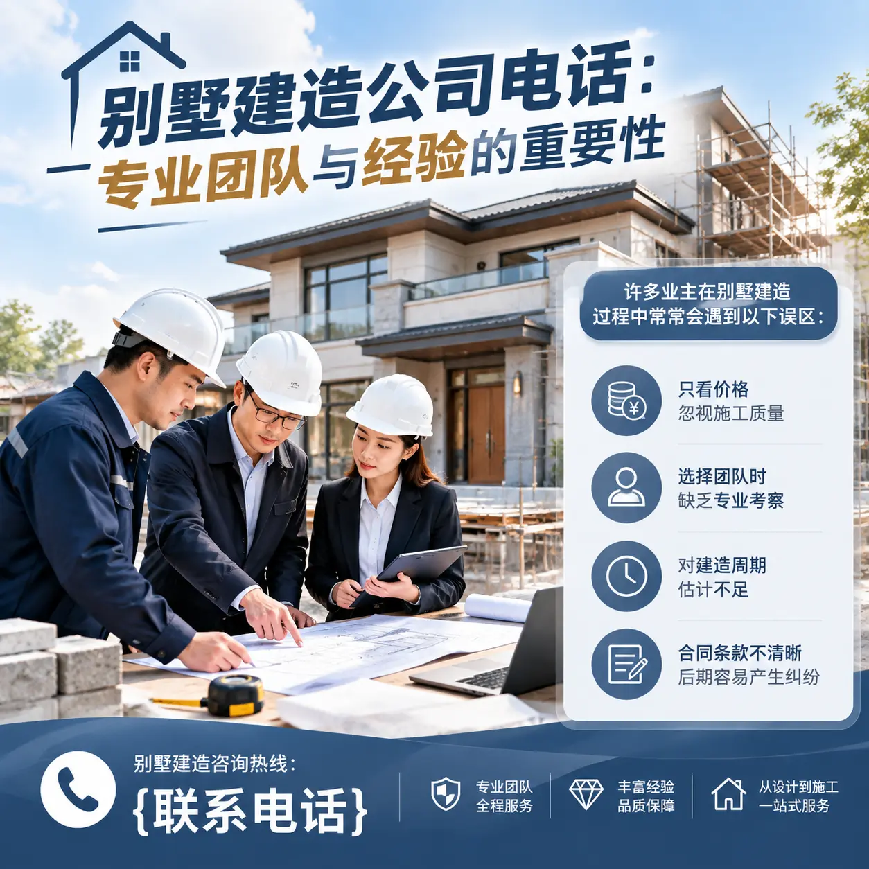 黔南别墅建造公司电话：专业团队与经验的重要性