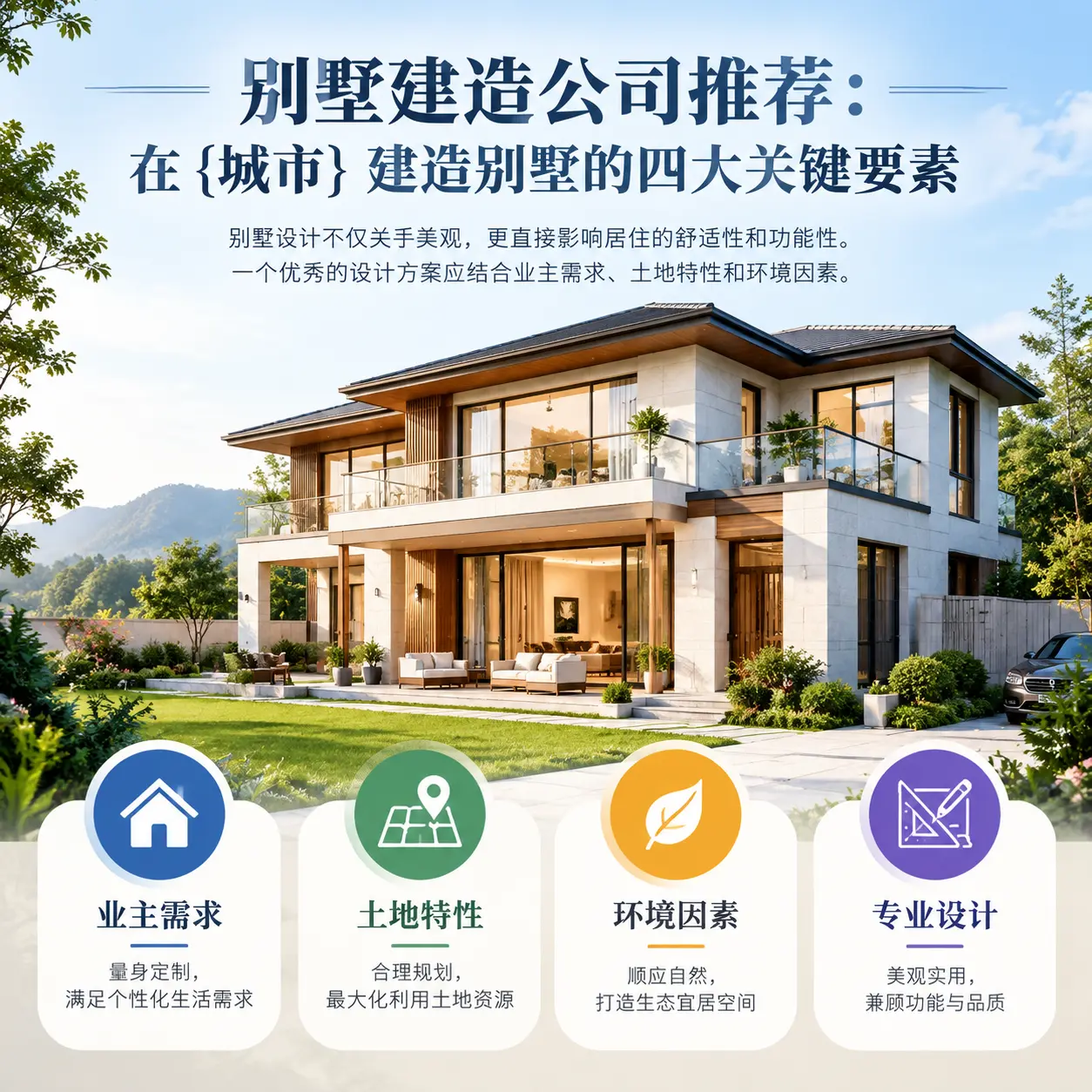 别墅建造公司推荐：在 黔南 建造别墅的四大关键要素