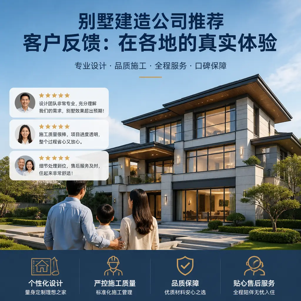 别墅建造公司推荐的客户反馈:在 黔南 的真实体验