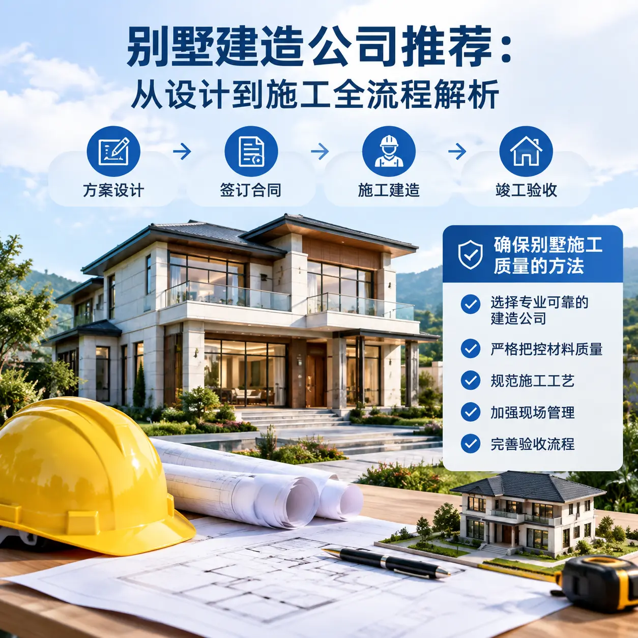 别墅建造公司推荐：从设计到施工全流程解析