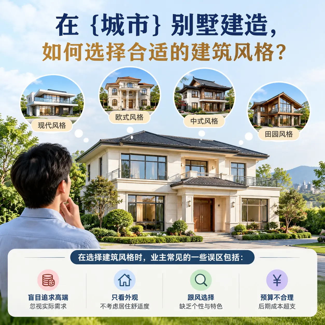 在 黔南 别墅建造,如何选择合适的建筑风格?
